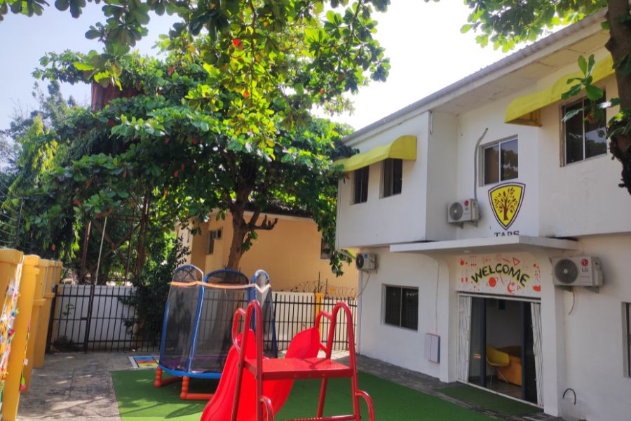 Children studying at Academy Prep